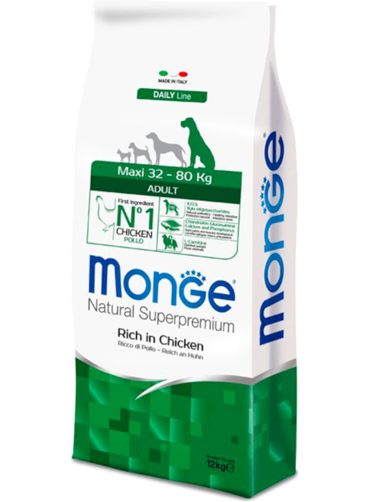 Monge Puppy e Junior Daily Maxi Pollo