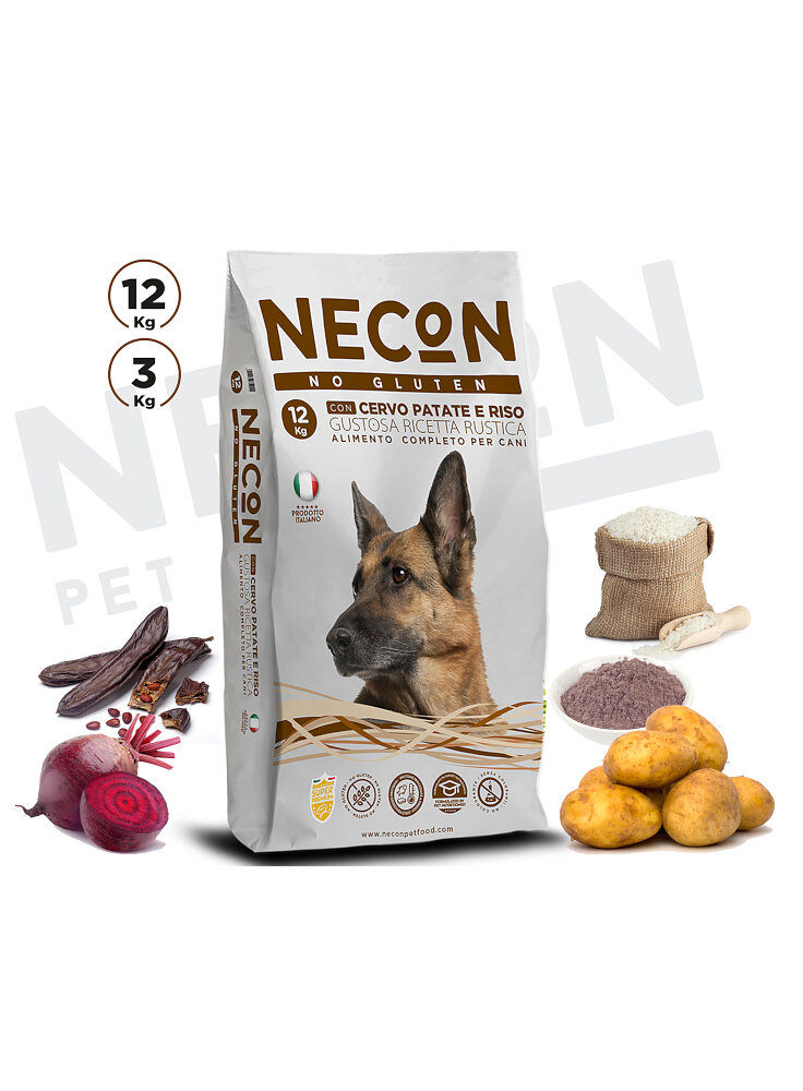 Necon No Gluten gustosa ricetta con cervo