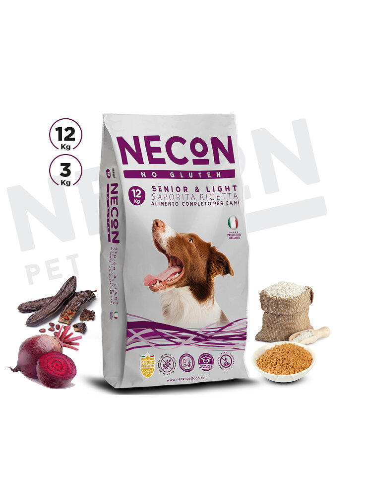 Necon Senior & light No gluten ricetta sapotira