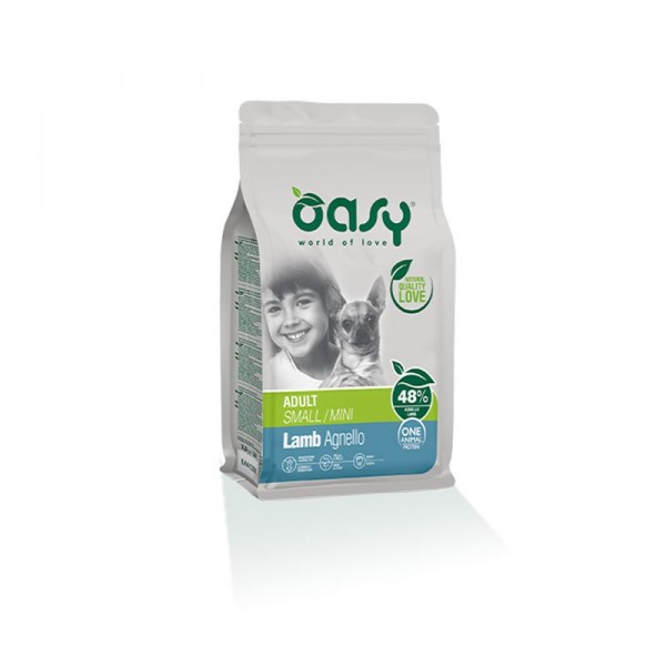 Oasy adult small mini agnello 2,5kg