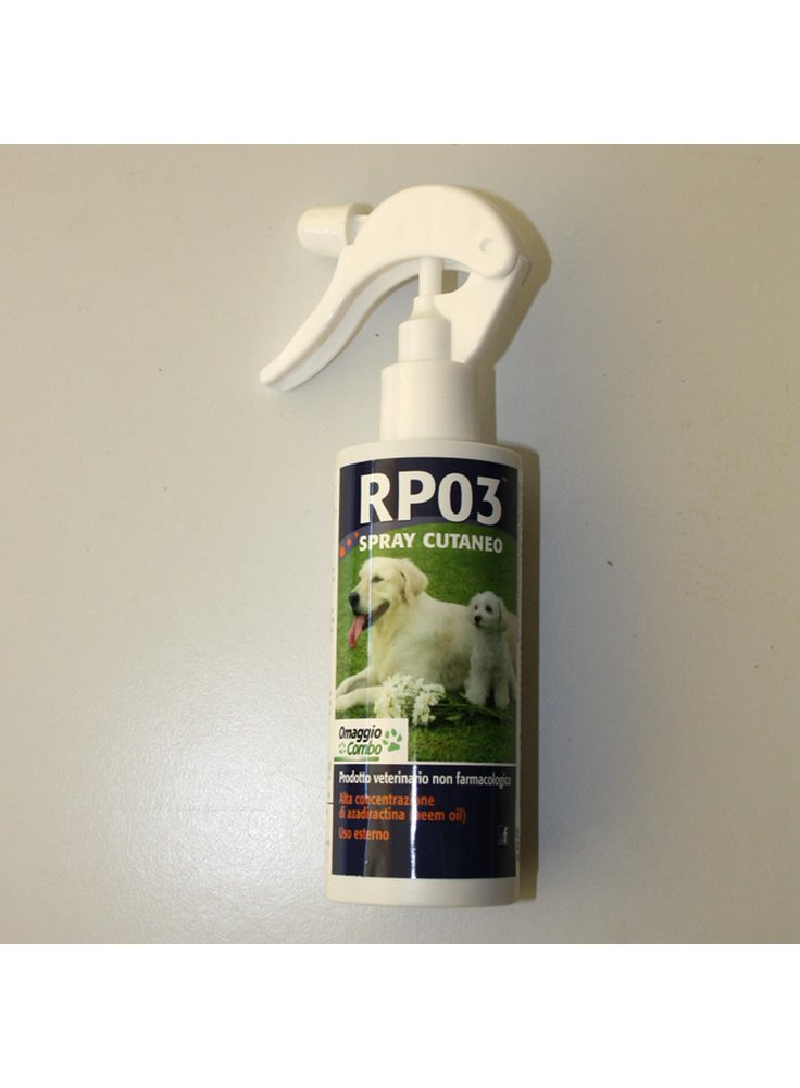 Spray cutaneo RP03 repellente parassiti - omaggio con 100 euro di spesa