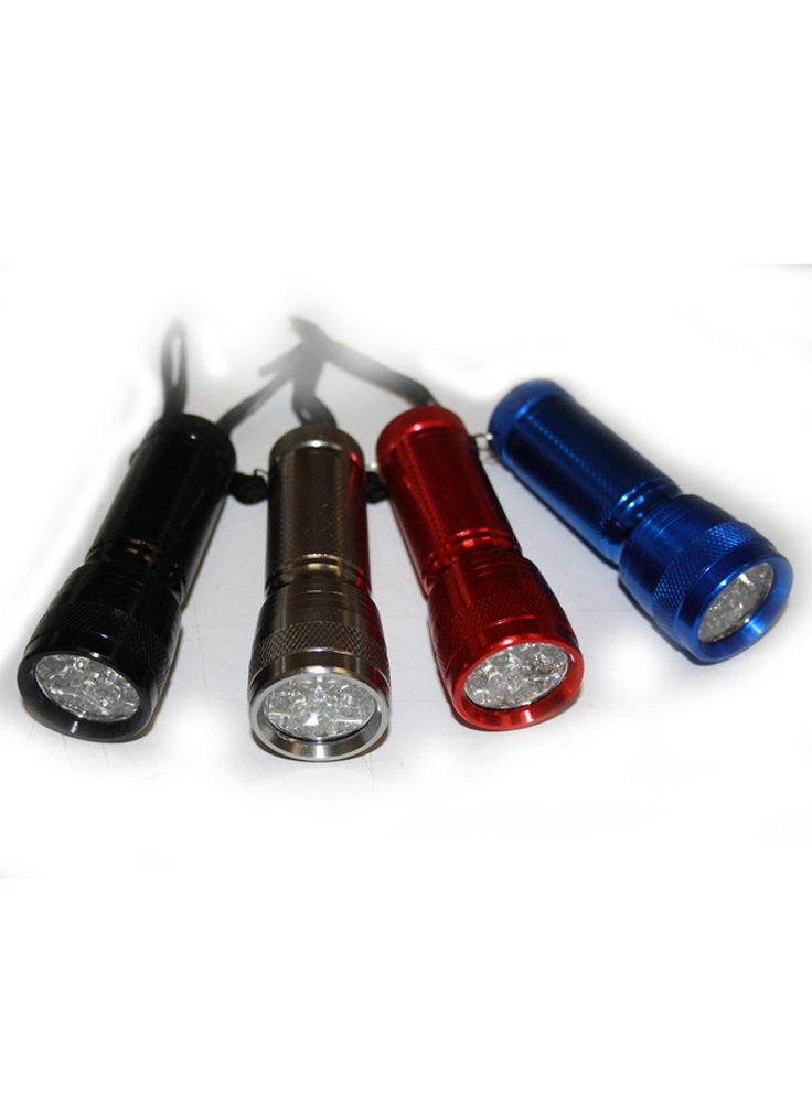 Torcia a led in alluminio - omaggio con 100 euro di spesa