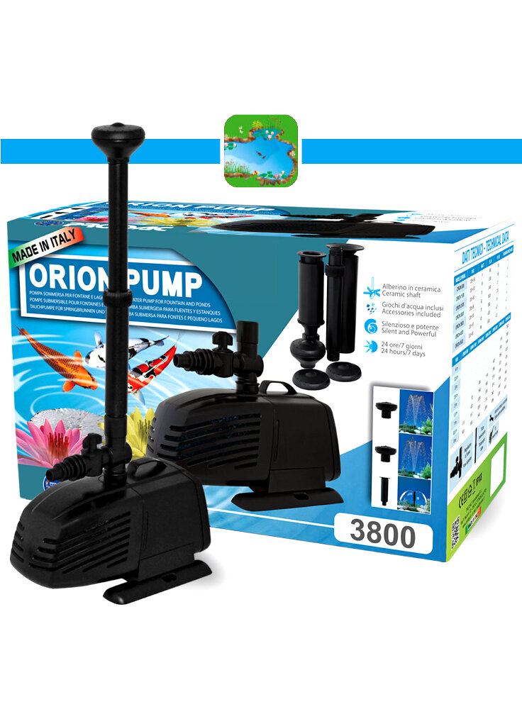 Prodac Orion Pump Pompa Multifunzione per fontane e cascate