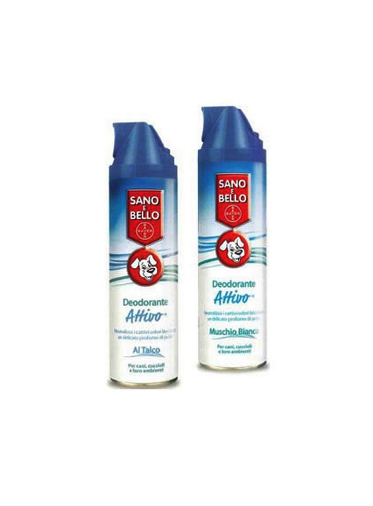 Deodorante attivo per cani spray bayer