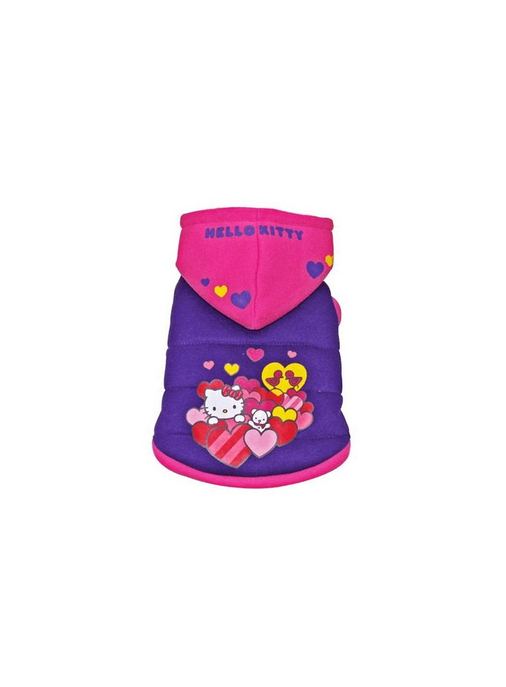 Bomber per cani Hello kitty Hearts Sweatshirt