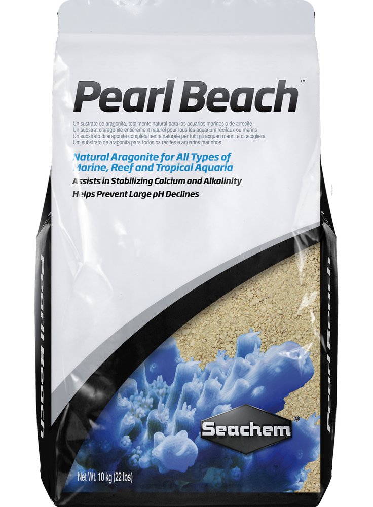Seachem Pearl Beach 10 kg substrato per acquario
