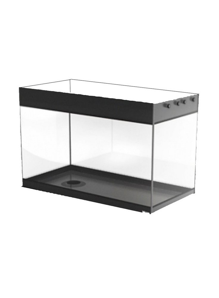 Vasca vitrea rettangolare 140x56x60h acquario 470 litri