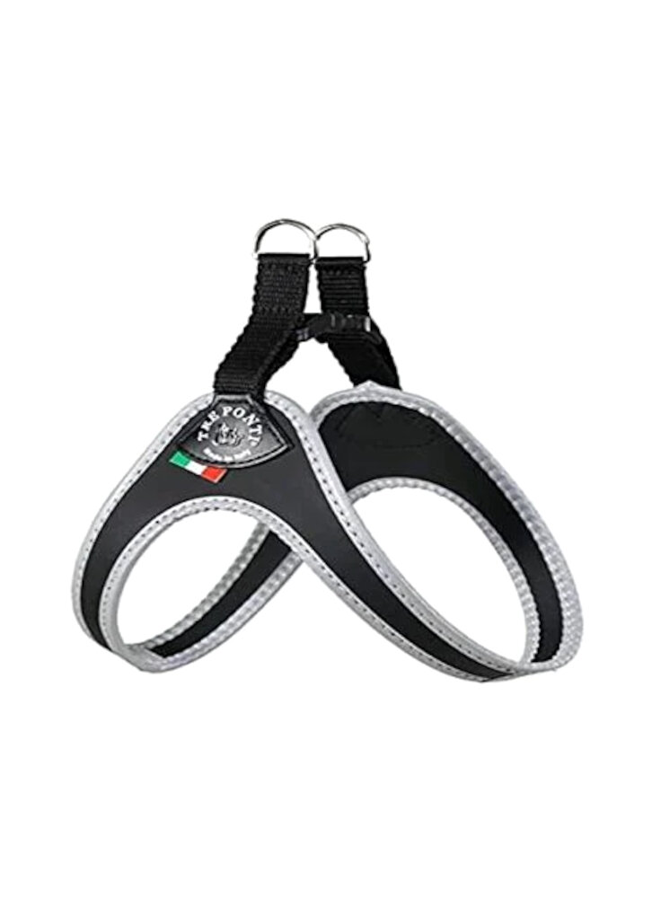 Pettorina Tre Ponti nera mis. 3,5