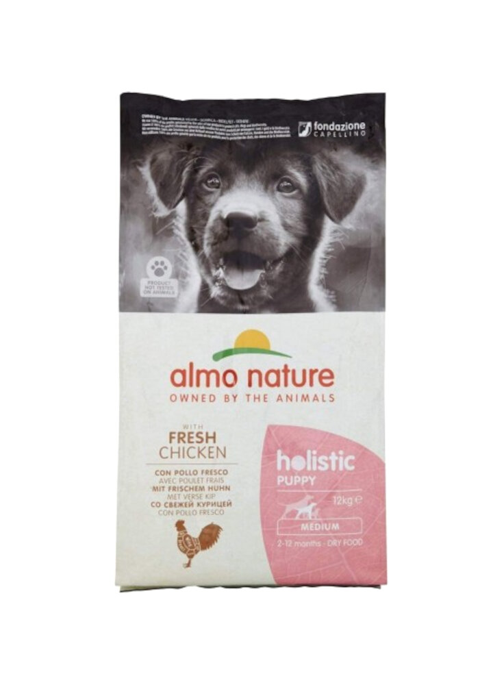 PFC DOG HOLISTIC M Puppy Pollo e Riso 12 Kg (740)