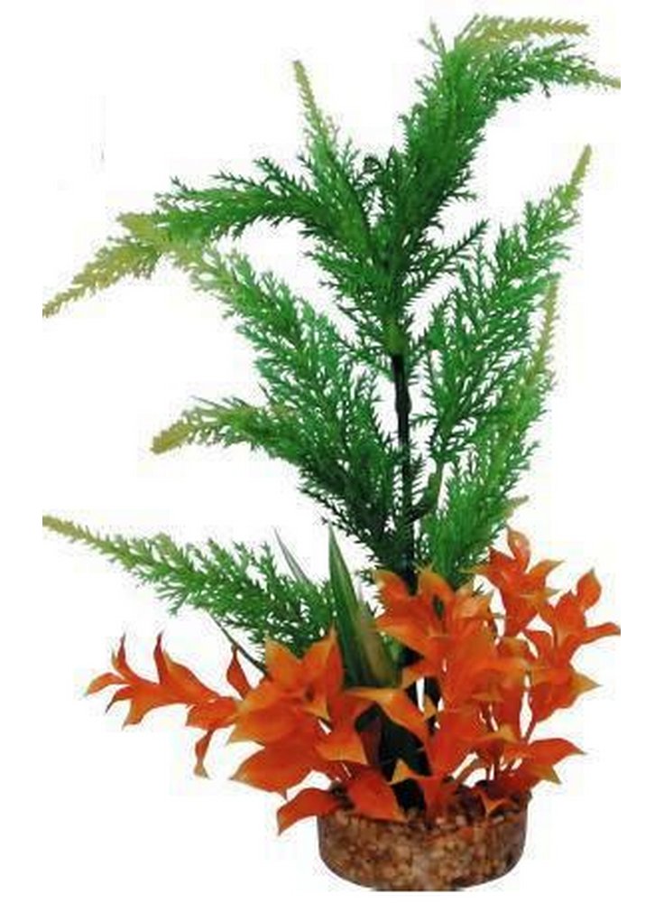 Pianta decorativa per acquario con base phytos 16 cm 30