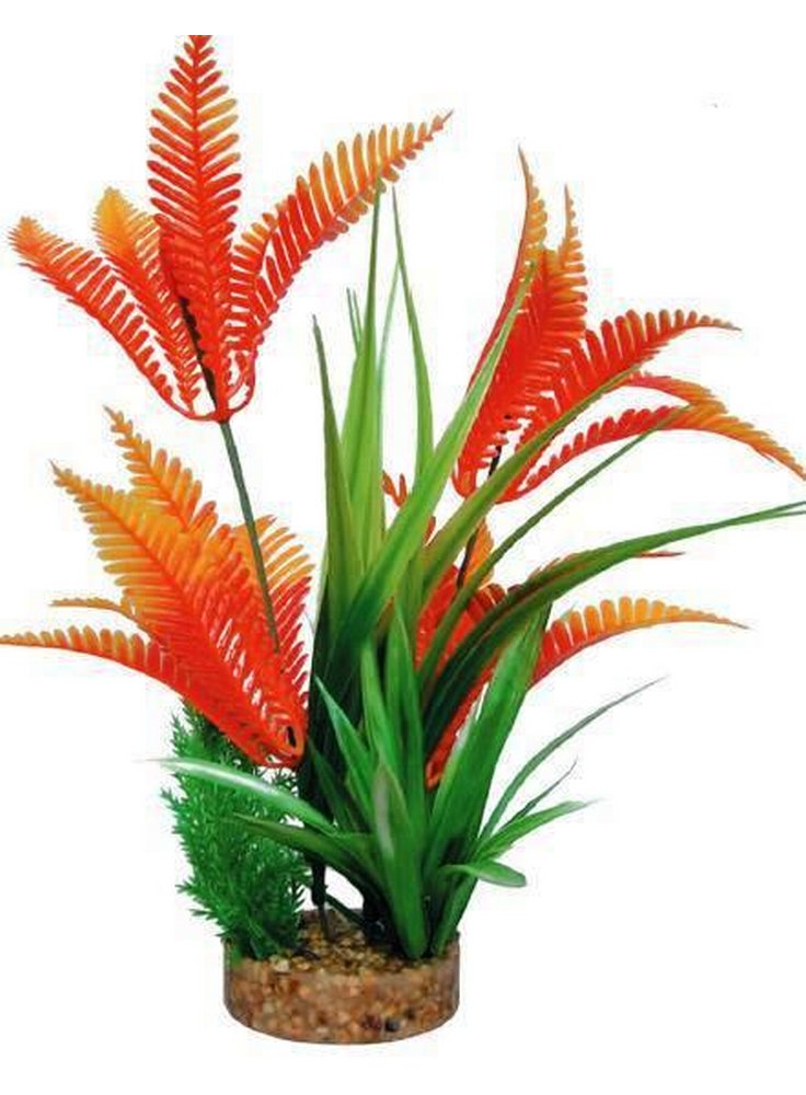Pianta decorativa per acquario con base phytos 21 cm 23