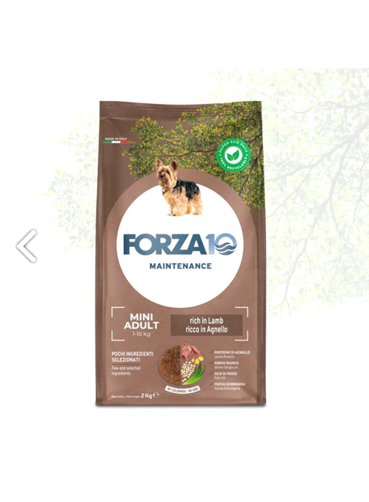 Forza 10 mini adult maintenance Agnello e riso 2kg