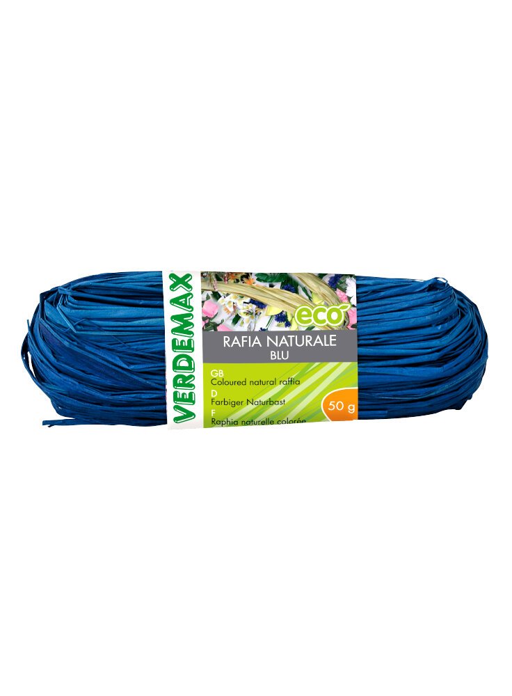 Rafia naturale bobina naturale e colorata Verdemax da €2.87