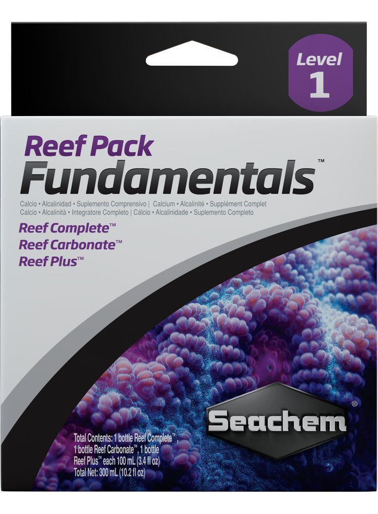 Seachem Reef Pack Fundamentals calcio e carbonati per acquario