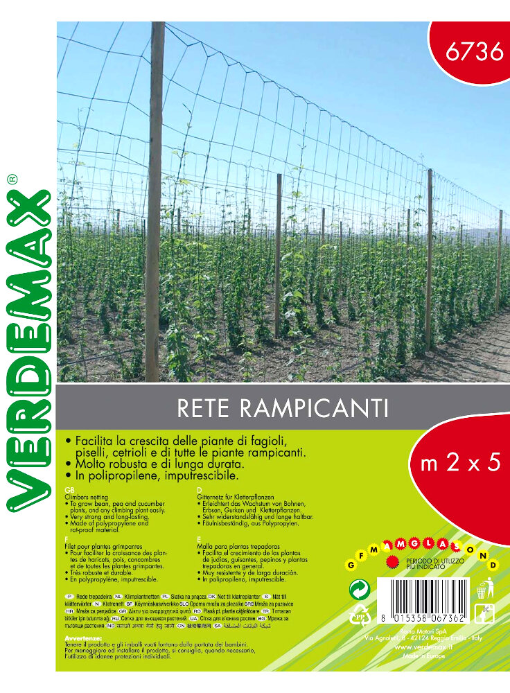 Rete per rampicanti orto e giardino Verdemax da €0.00