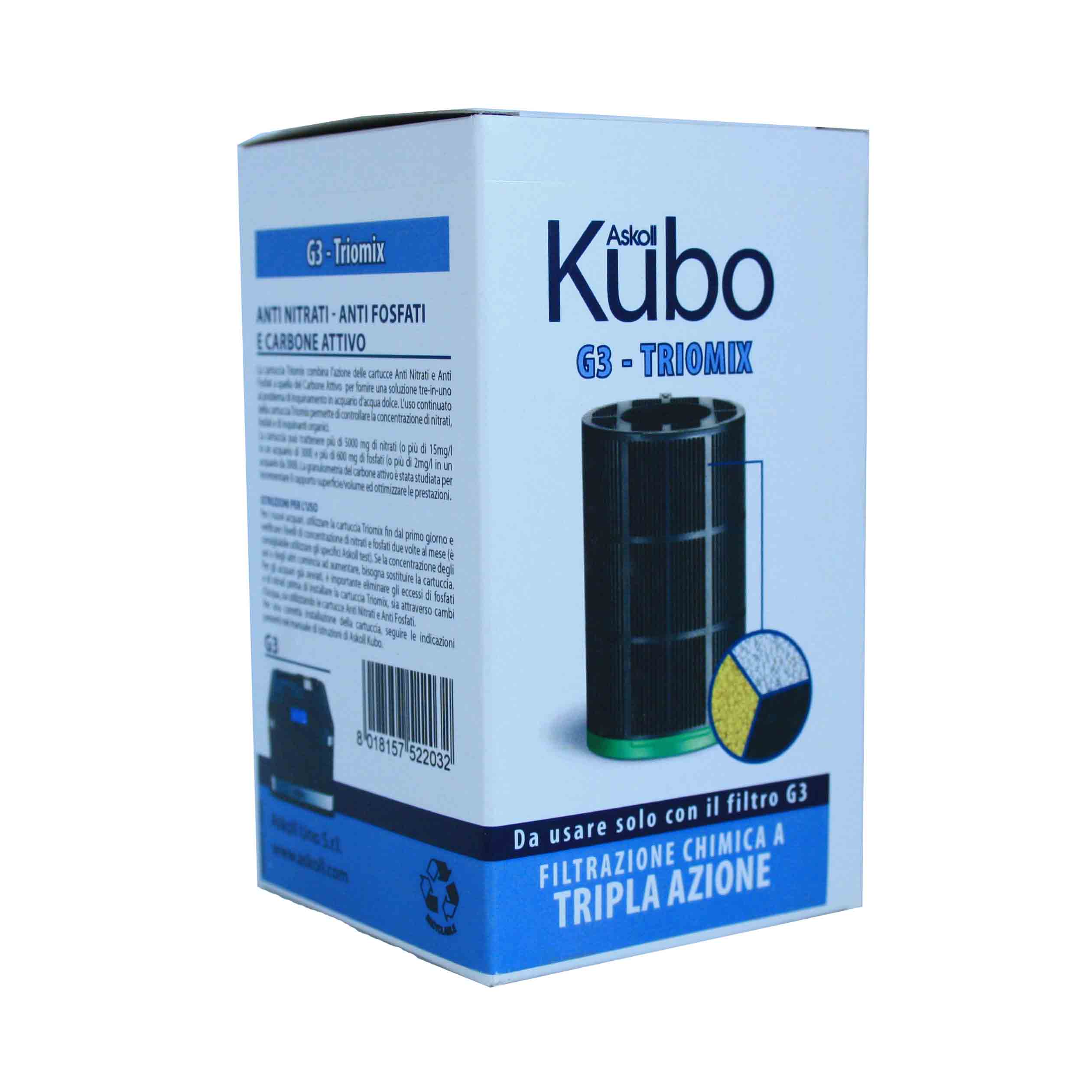 Cartuccia trivalente Kubo G3