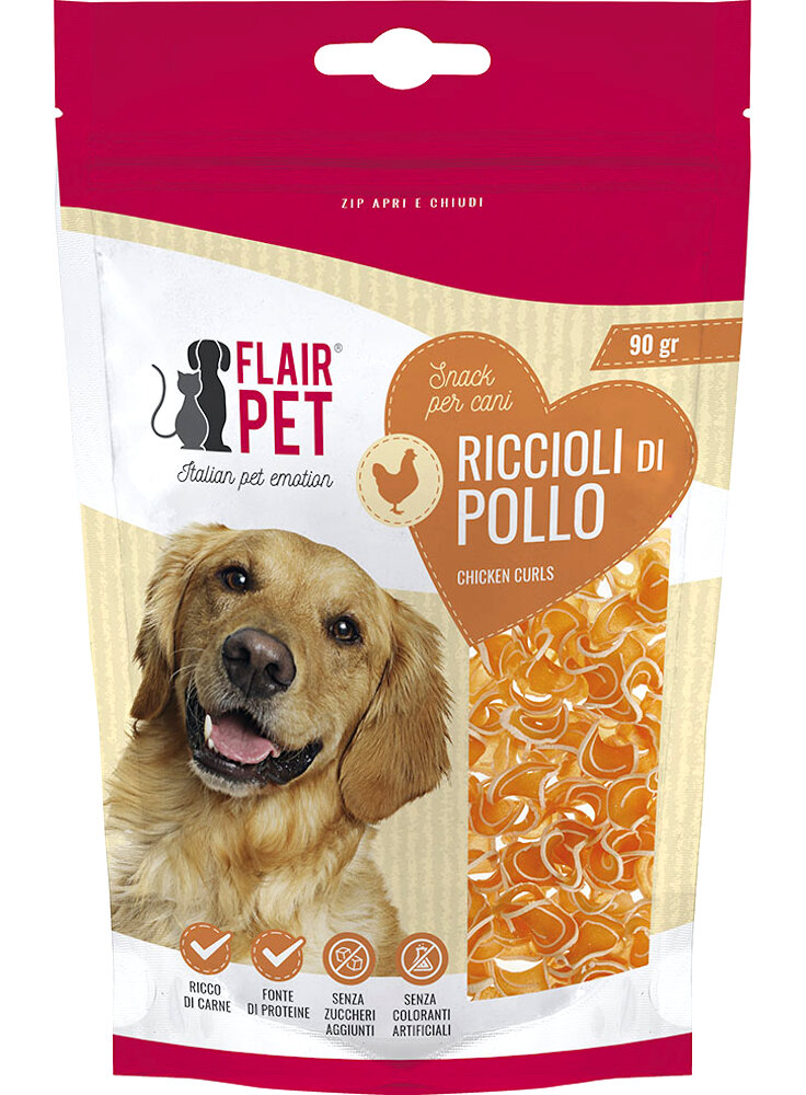 RICCIOLI DI POLLO 90 GR