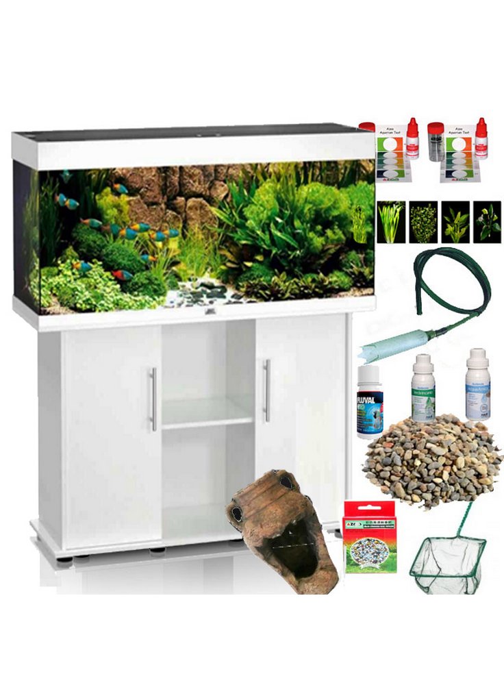 Acquario juwel rio 240 nero bianco darkwood