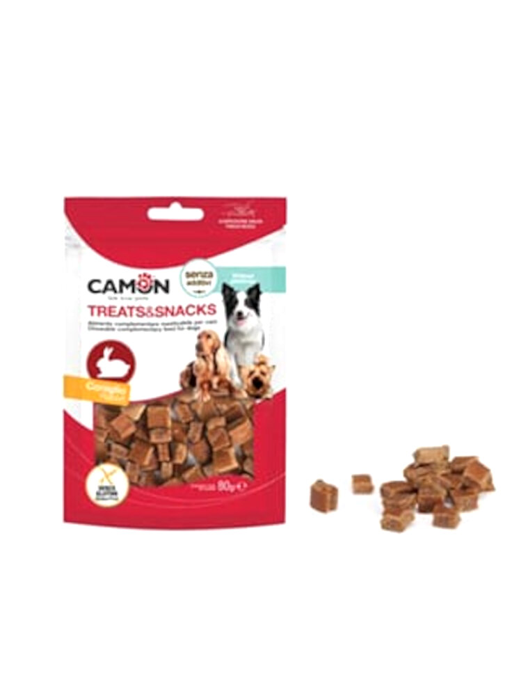 Camon treats&esnacks coniglio 80gr