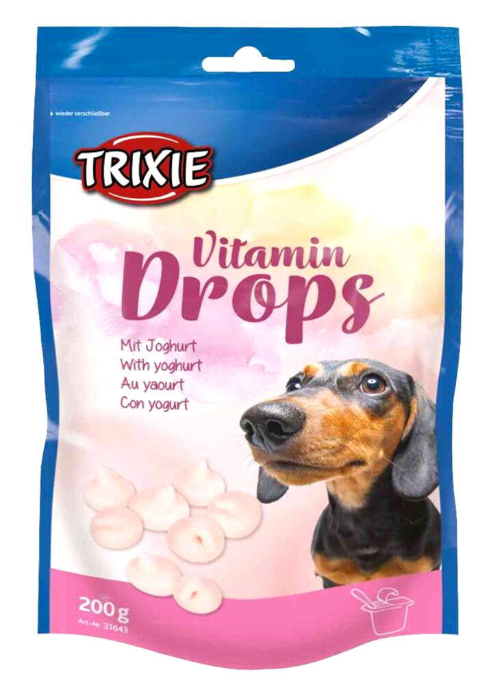 Trixie drops alle vitamine con yogurth 75gr