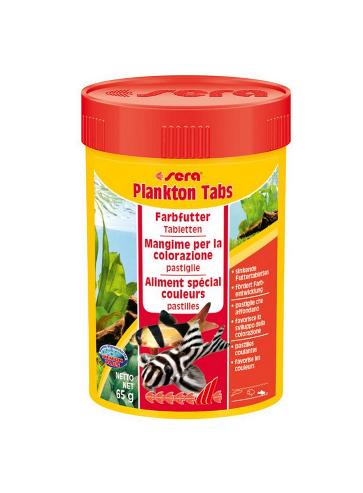 Sera Plankton tabs pastiglie per botia e fitofagi