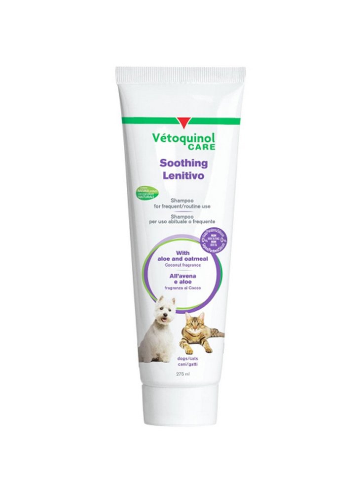 Vètoquinol Care shampoo per uso frequente lenitivo all'avena e aloe 275ml