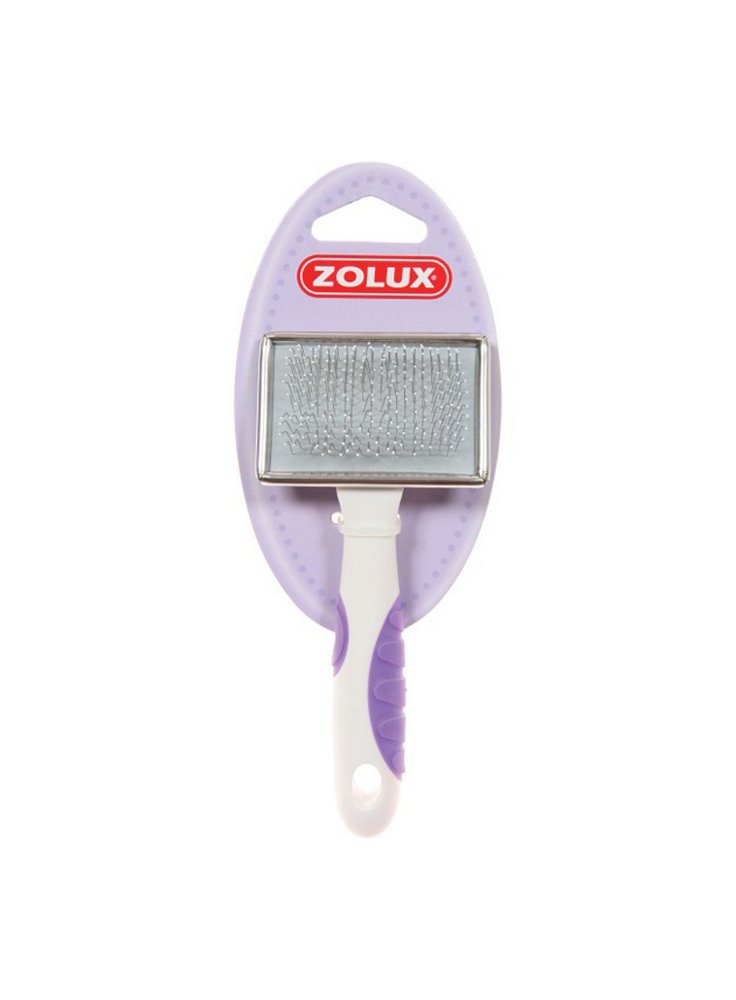 CARDATORE spazzola per gatti IN METALLO Zolux