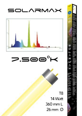 Lampada t8 Solarmax 7.500 k