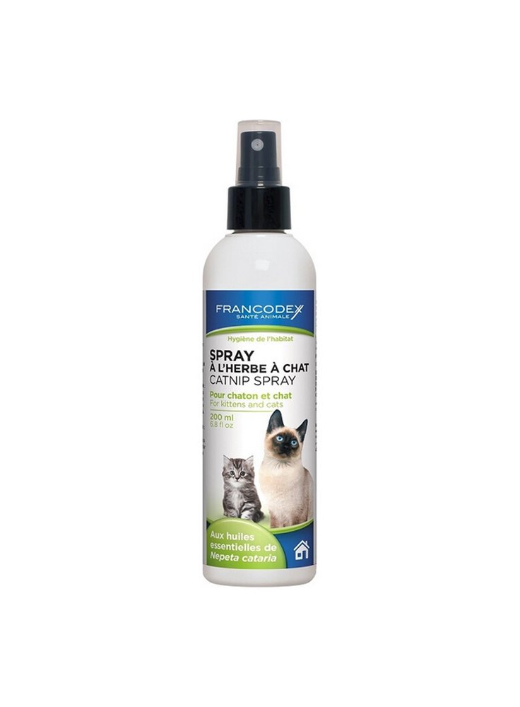 Francodex spray all'erba gatta per gatti giovani e adulti 200ml
