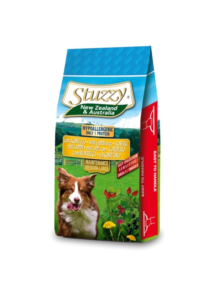 Stuzzy Hypoallergenic con agnello maintenance 12 kg