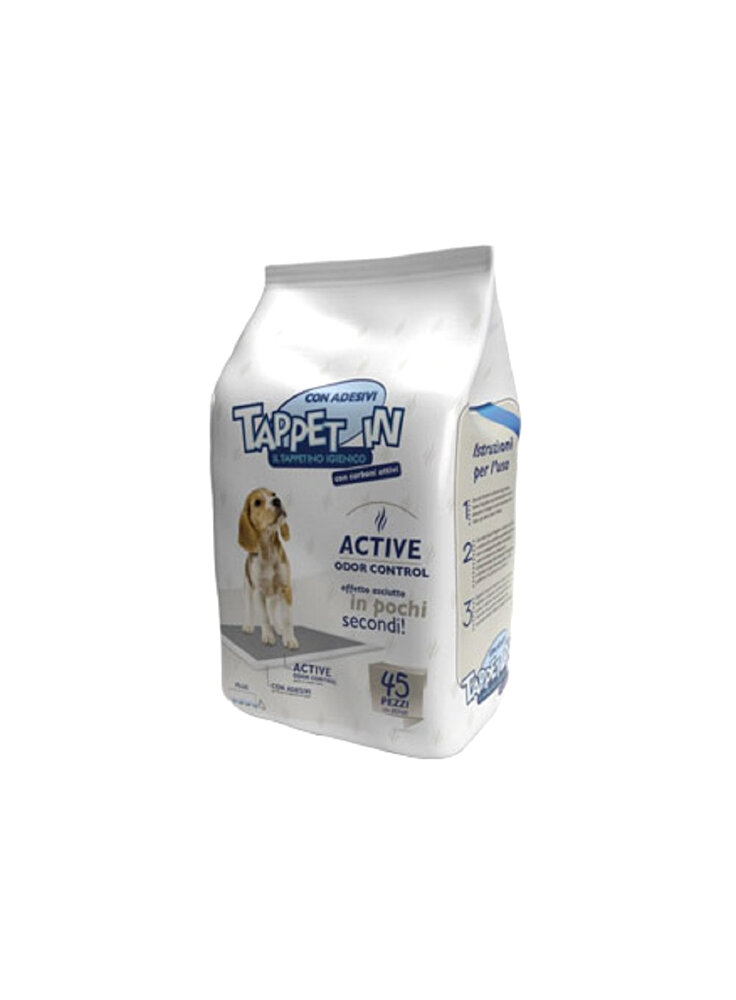 Tappetini assorbenti per cani con carboni attivi 45pz da €12.29