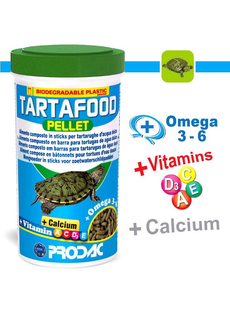 Prodac Tartafood Mangime per tartarughe d acqua Pellet
