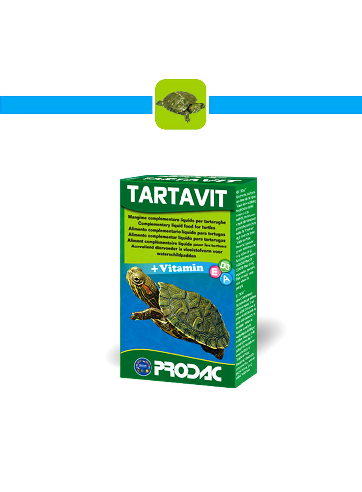 Prodac Tartavit Mangime per rettili tartarughe Liquido gr 30