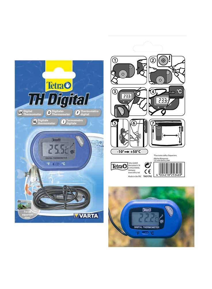 Tetra TH Digital Thermometer termometro digitale per acquario