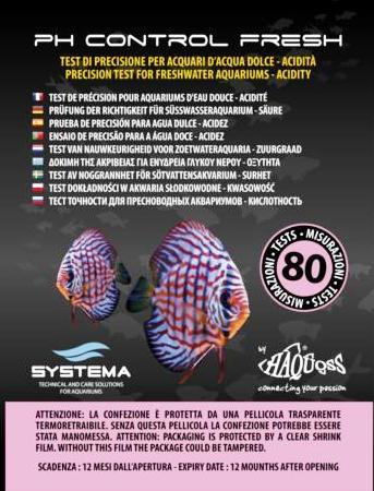 Haquoss pH FRESH Test per Acquario (pH Acqua Dolce)