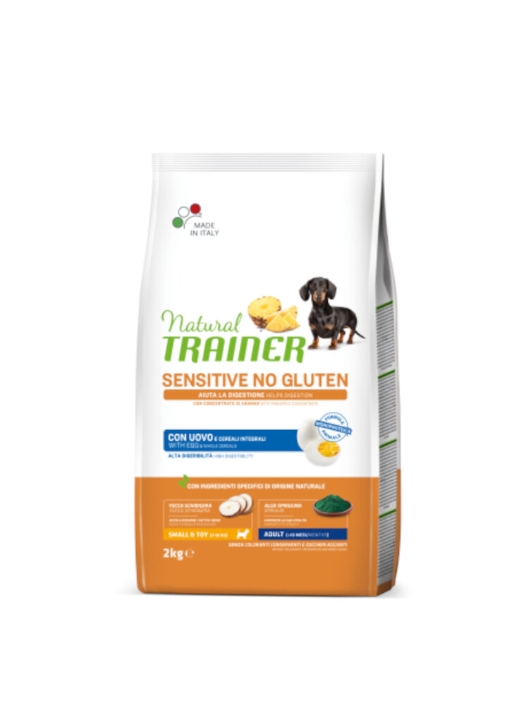 NATURAL TRAINER SENSITIVE NO GLUTEN ADULT MINI UOVA