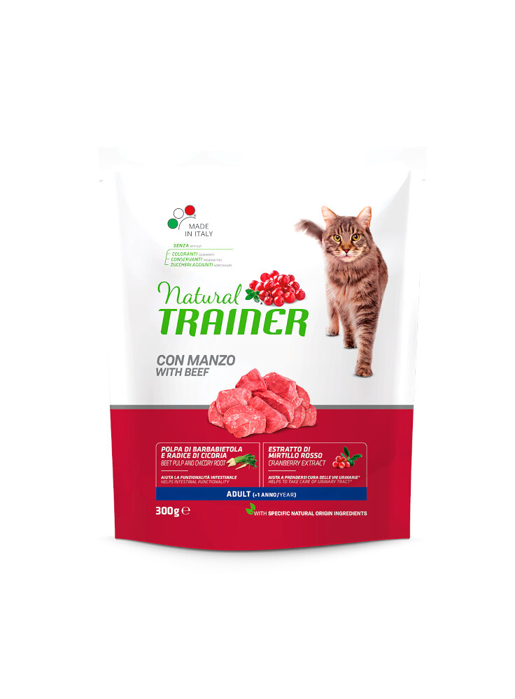 NATURAL TRAINER CAT ADULT BEEF