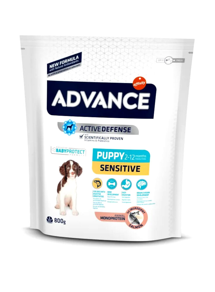 ADVANCE PUPPY SENSITIVE SALMONE & RISO