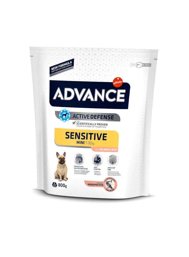 ADVANCE SENSITIVE MINI DOG SALMONE & RISO