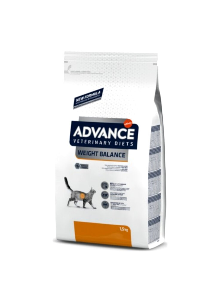 ADVANCE WEIGHT BALANCE DIETA VETERINARIA PER GATTO 1,5kg