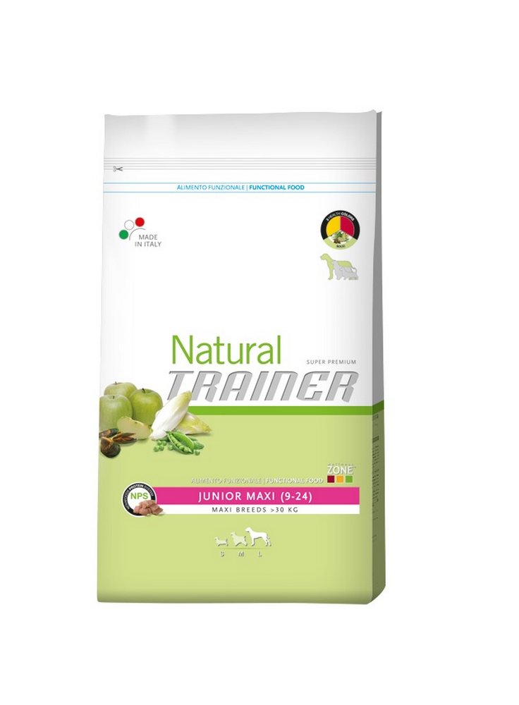 Trainer Natural Dog Junior Maxi 12 KG