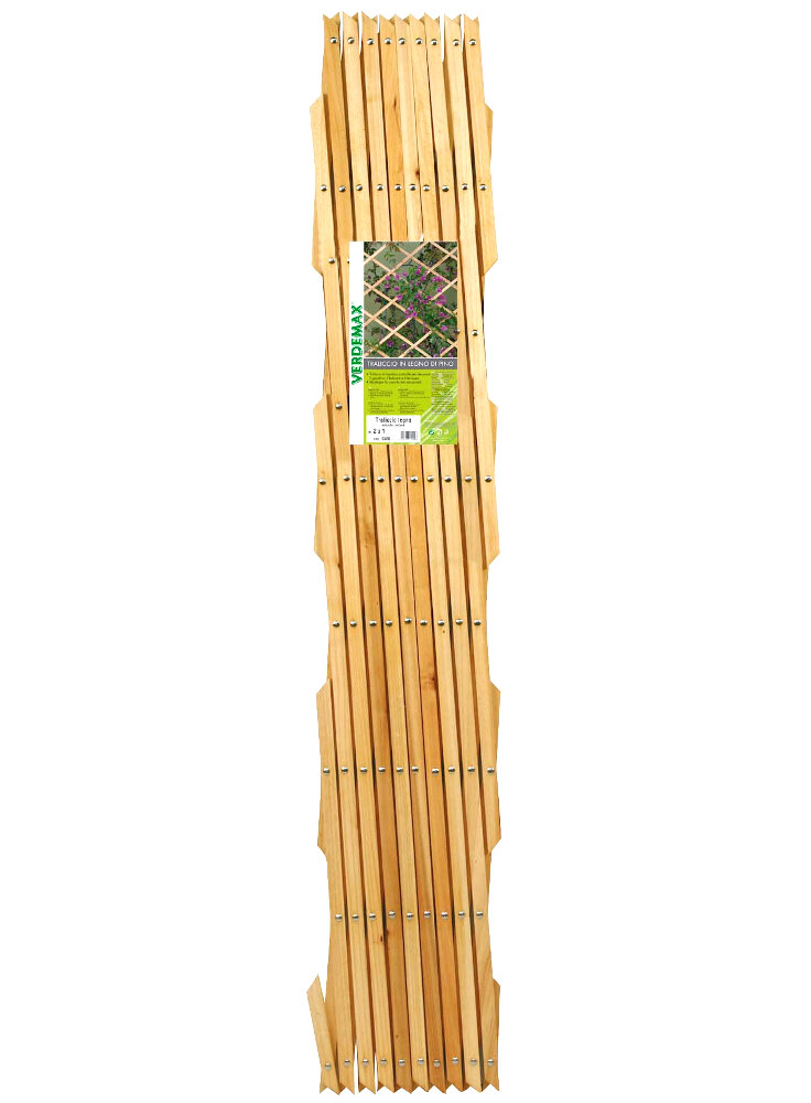 Traliccio estensibile in legno di pino pesante