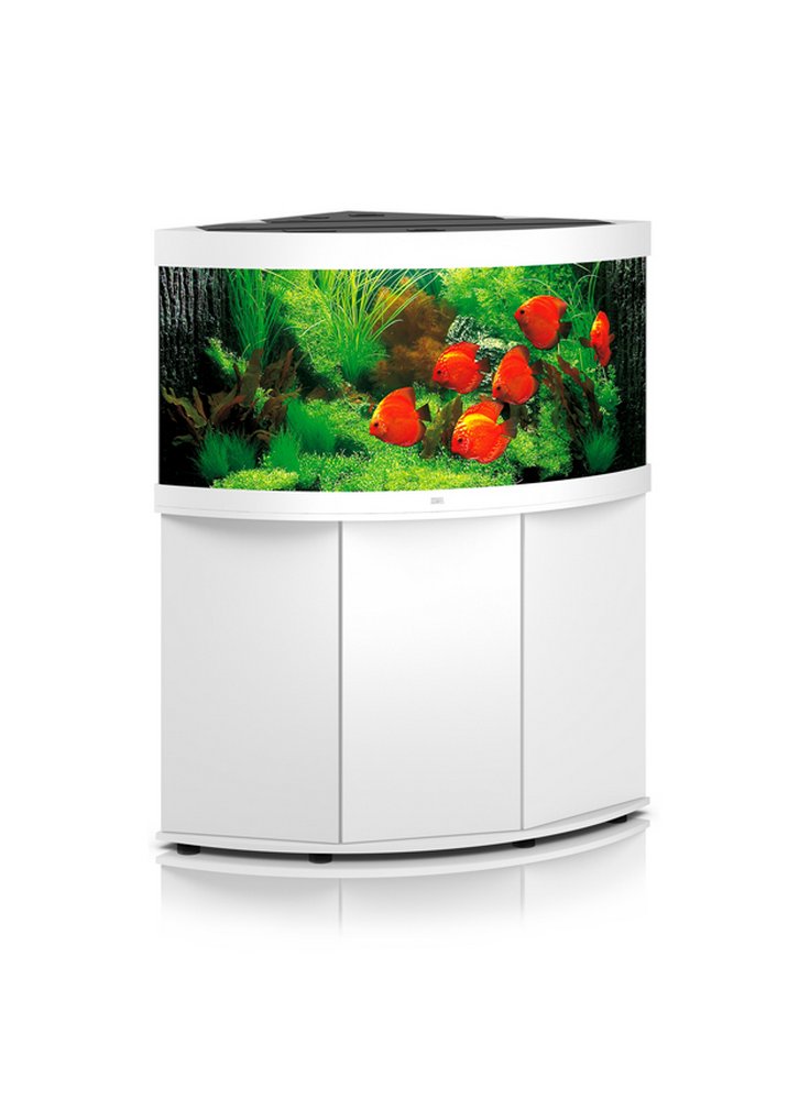 ACQUARIO JUWEL TRIGON 350 Led Bianco Nero Darkwood con supporto