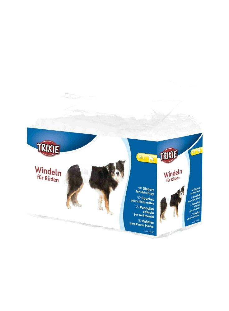 Trixie pannolini a fascia 46-60 cm 12 pz