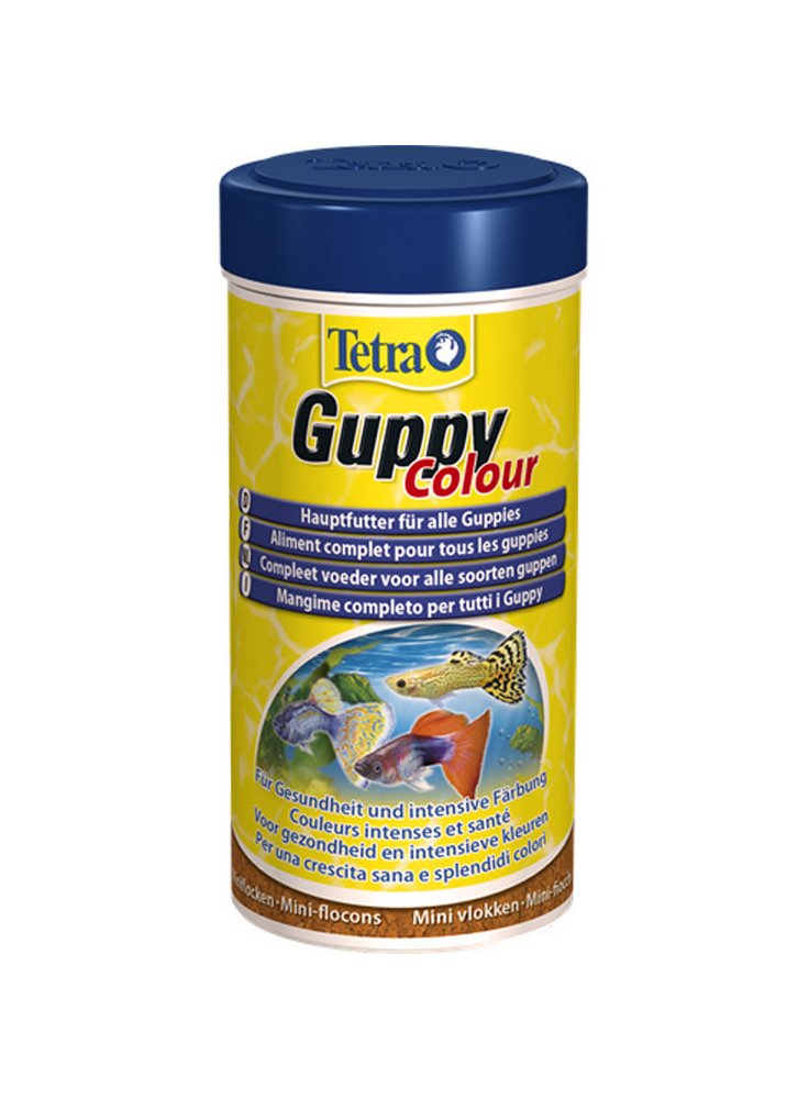 Tetra Guppy Color mini flakes