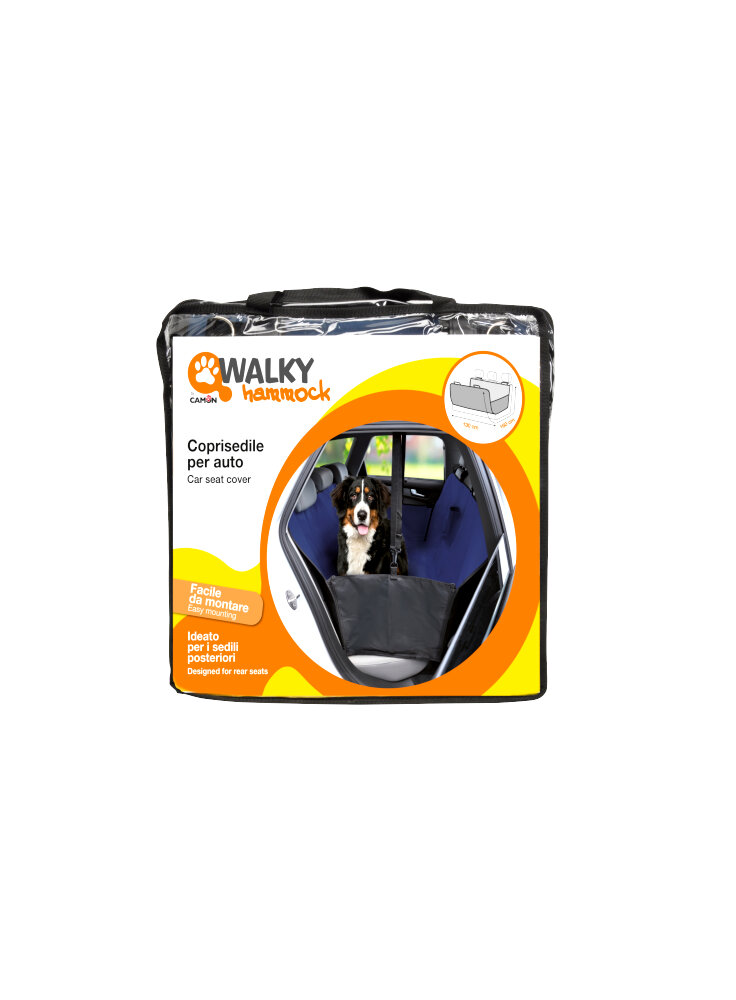 Walky Hammock Coprisedile auto Seat-Blu-160x130