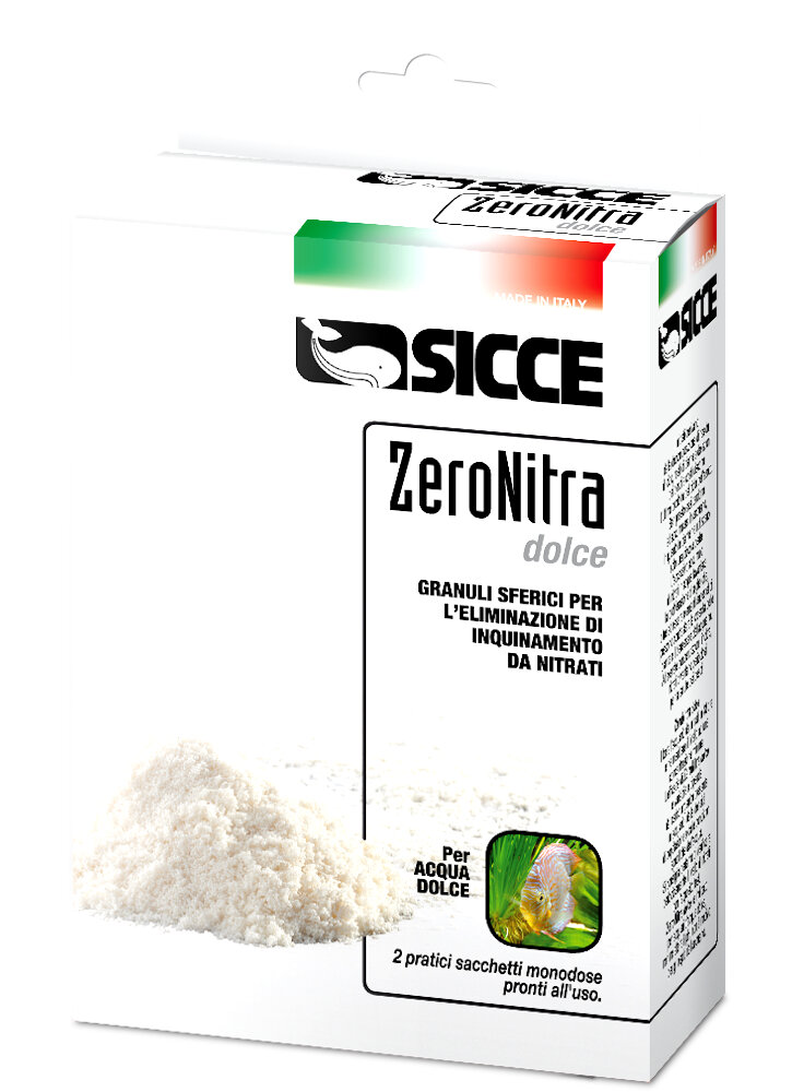 Sicce Anti Nitrati ZERONITRA dolce Resina 2x70g