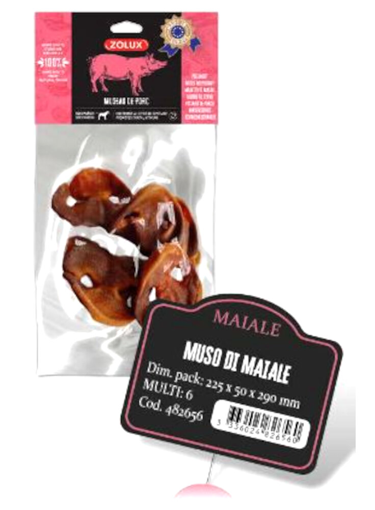 MUSO DI MAIALE 200g SNACK NATURALE ZOLUX