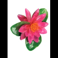 Ninfea galleggiante rosa cm 13x13