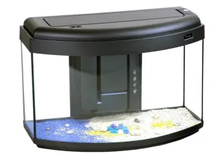 Acquario Image 90x45x60cm 240 litri curvo LED con allestimento dolce